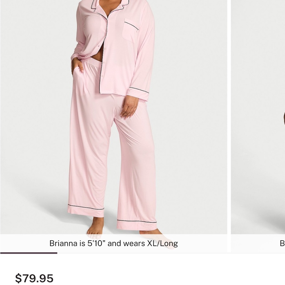 Victoria's Secret Light Pink Pajama Set